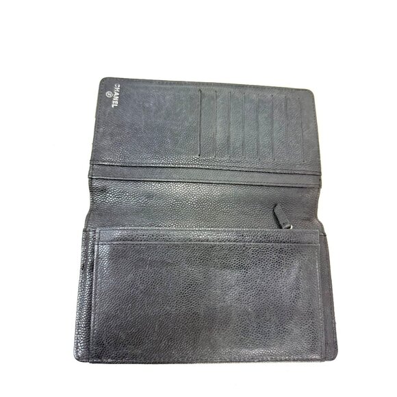 Chanel Vintage Wild Stitch Black Caviar Wallet - Picture 3 of 16